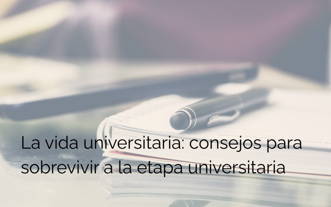 La vida universitaria: consejos para sobrevivir a la etapa universitaria